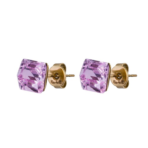 Пусеты Fiore Luna  Pink, SWE2127/2 P G